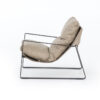 Emmett Leather Sling Chair- Umber Natural - Image 3