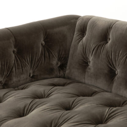 Maxx Birch Tufted Velvet Sofa