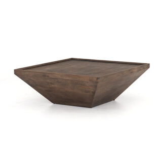 Drake Reclaimed Wood Coffee Table- Aged Brown