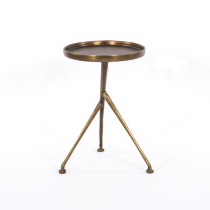 Schmidt Accent Table- Raw Brass