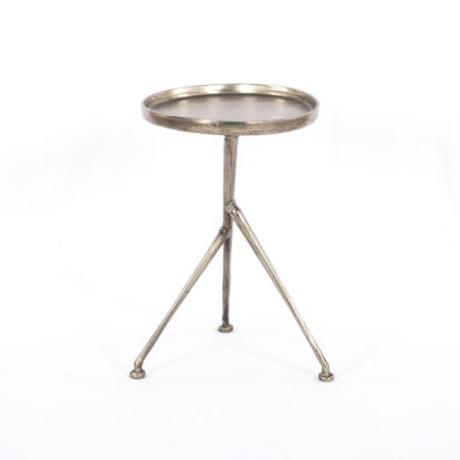 Schmidt Accent Table- Antique Nickel