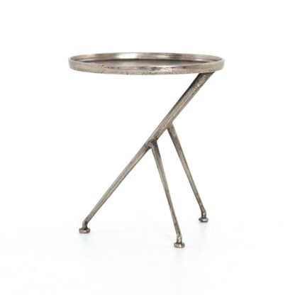 Schmidt Accent Table- Antique Nickel