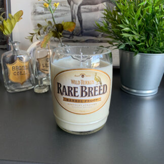 Recycled Wild Turkey Rare Breed Bourbon Candle
