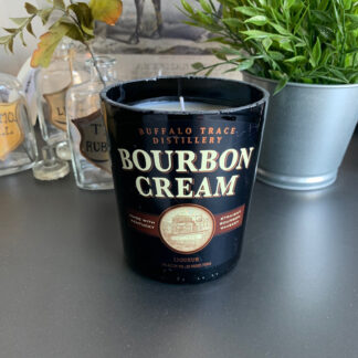 Recycled Buffalo Trace Bourbon Cream Candle