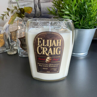 Recycled Elijah Craig Barrel Proof Bourbon Candle