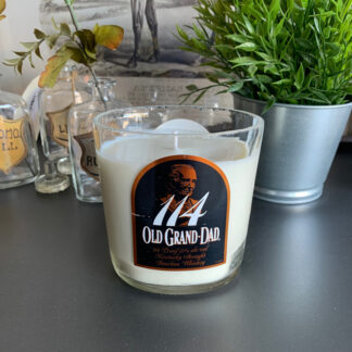 Recycled Old Grand-Dad Bourbon Candle