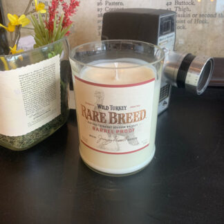 Recycled Wild Turkey Rare Breed Bourbon Candle