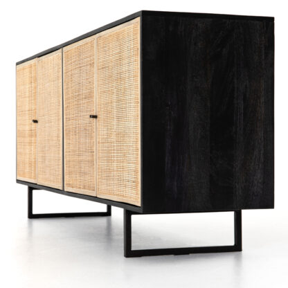 Carmel Sideboard- Black Wash