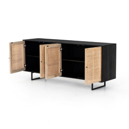 Carmel Sideboard- Black Wash