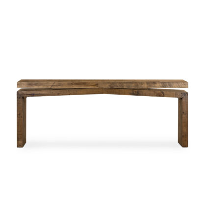 Matthes Distressed Wood Console