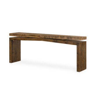 Matthes Distressed Wood Console
