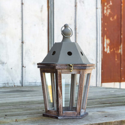 Rustic Garden District Lantern