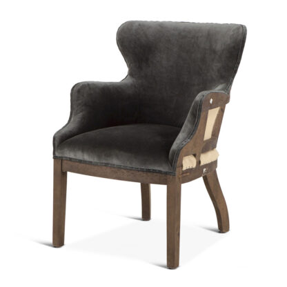 Thebes Deconstructed Velvet Chair