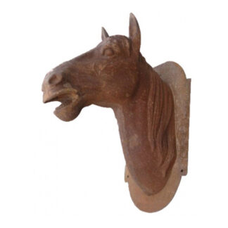 Rusted Wall Mount Horse Head