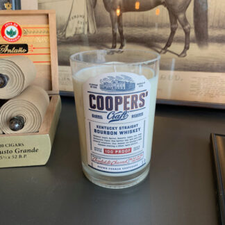 Recycled Cooper's Craft Whiskey Candle
