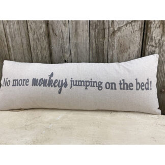 Monkeys on the Bed Pillow