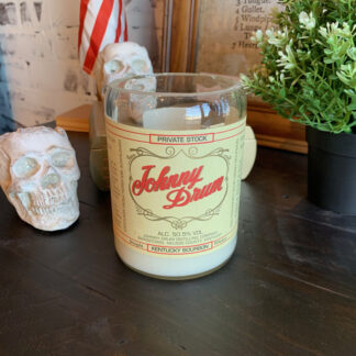 Recycled Johnny Drum Bourbon Candle