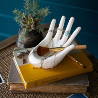 Ceramic Hand Ring Holder