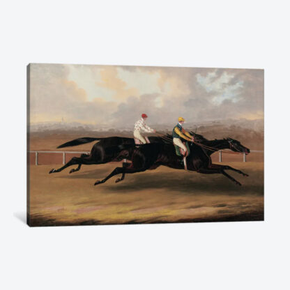 Flying Dutchman and Voltigeur- Framed Canvas Giclee