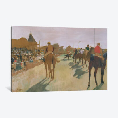 The Parade, 1866- Framed Canvas Giclee