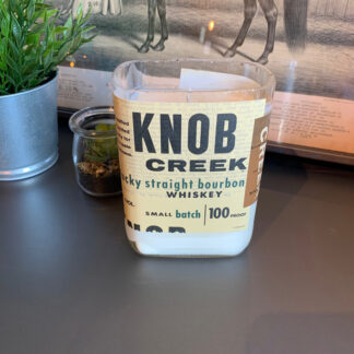 Recycled Knob Creek Small Batch Candle