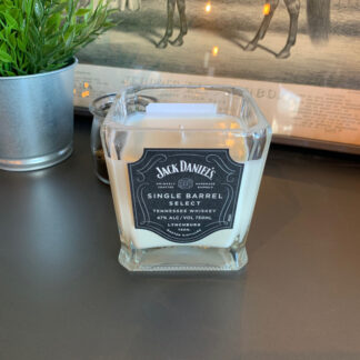 Recycled Jack Daniels Single Barrel Candle