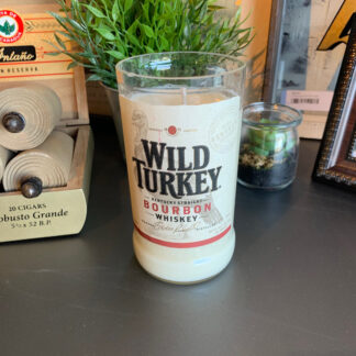 Recycled Wild Turkey Bourbon Candle