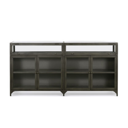 Shadow Box Sideboard- Gunmetal