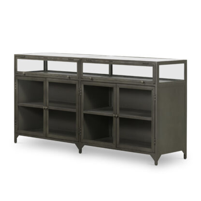 Shadow Box Sideboard- Gunmetal