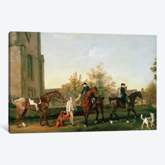 Lord Torrington's Hunt Servants- Framed Canvas Giclee