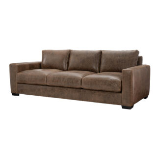 Dawkins Leather Sofa w Chaise