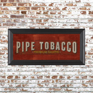 Pipe Tobacco Framed Print Small