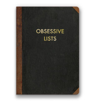 Obsessive Lists Journal- Medium