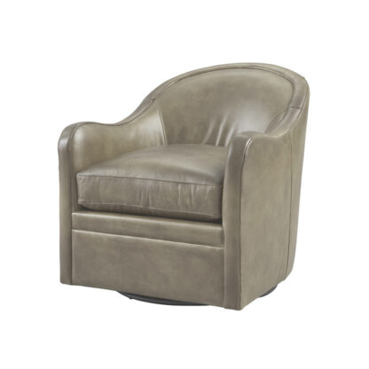 Lucy Leather Swivel Chair