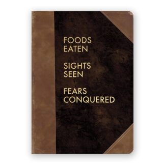 Food, Sights, Fears Journal