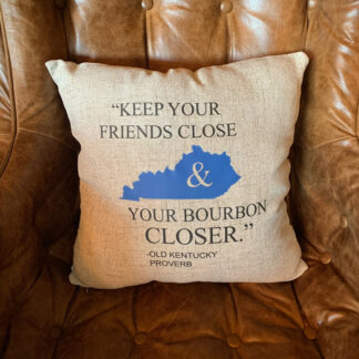 Kentucky Proverb Throw Pillow
