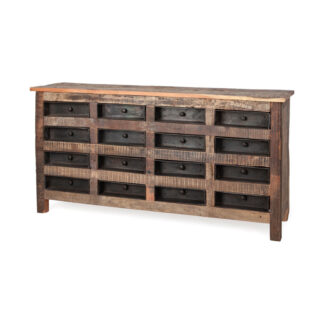 Wilton Wood and Metal Baker's Chest