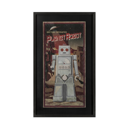 Planet Robot Art Print