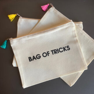 Bag of Tricks Large Canvas Pouch