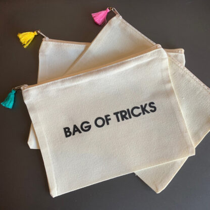 Bag of Tricks Large Canvas Pouch