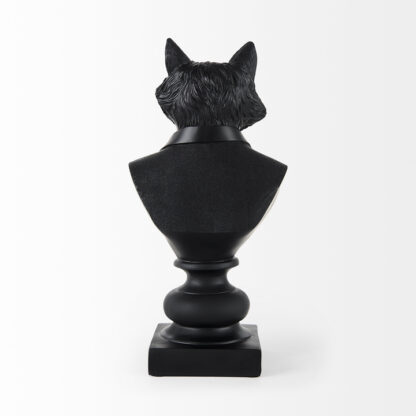 Murray Black Resin Fox