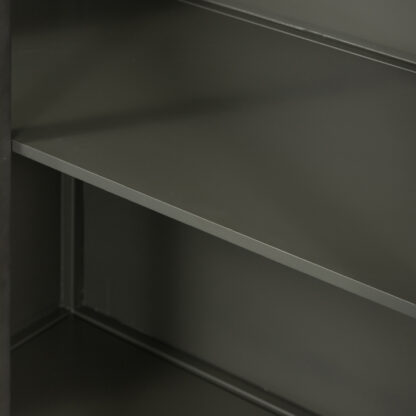 Belmont Metal Cabinet- Gunmetal - Image 2