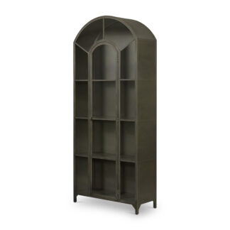 Belmont Metal Cabinet- Gunmetal