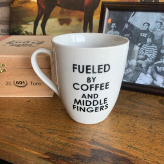 Coffee and Middle Fingers Coffee Mug