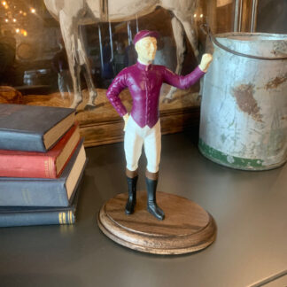 Handmade Jockey Statue- #7905