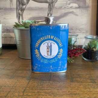 Commonwealth Seal Flask