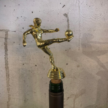 Trophy Bottle Stopper- Female Soccer