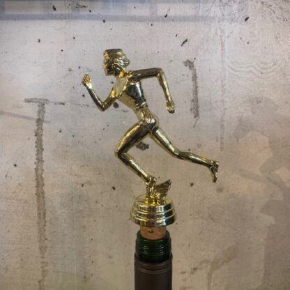 Trophy Bottle Stopper- Female Runner