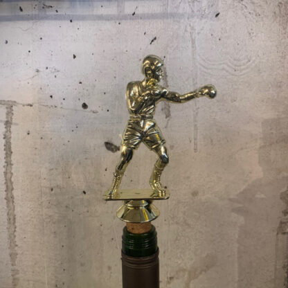 Trophy Bottle Stopper- Boxer