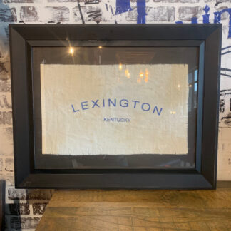 Framed Banner- Lexington, KY (Black)